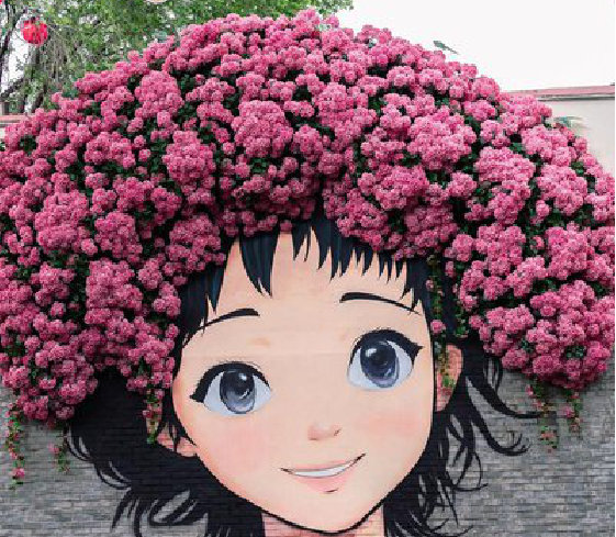 马鞍山墙体彩绘-网红墙打卡