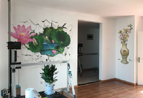 马鞍山墙体彩绘相比墙纸的优势。