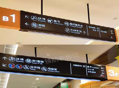 马鞍山如何通过商场标识牌引导客流分布？